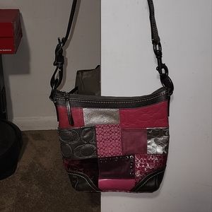 Coach crossbody messenger bag